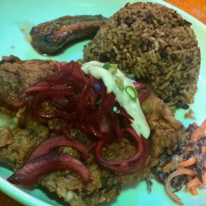 Filete de Peacado/ Arroz con Coco