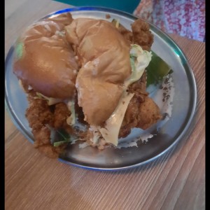  sándwich de pollo