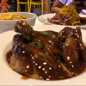 jerky chicken + One Pot ... exquisitos