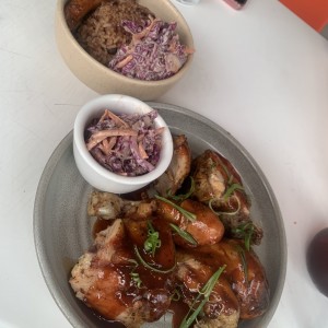 Jerk Chicken Platter + Side