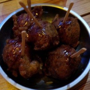 Torrejitas de bacalao