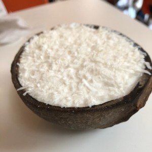 helado de coco