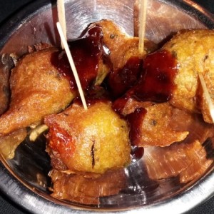 Torrejitas de bacalao