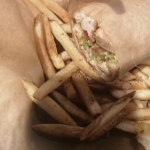 Wrap con papas