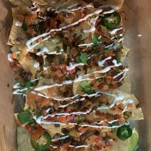 Lo Nuevo - Loaded Pork Nachos