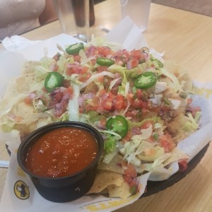 Nachos de pollo