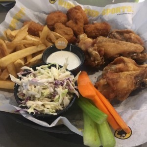 traditional boneless alitas