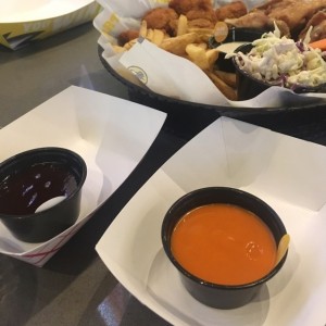 salsa honey bbq y medium