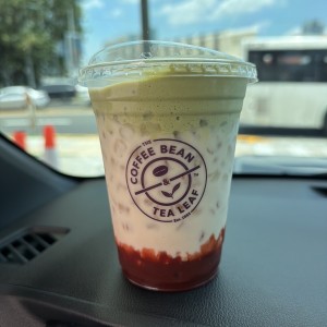 Strawberry matcha