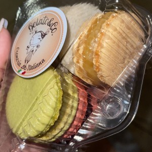 Set de 5 macarons