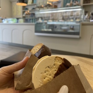 Galleta de Helado de Dulce de Leche