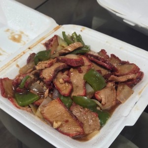Puerco Con Salsa Agridulce Solo