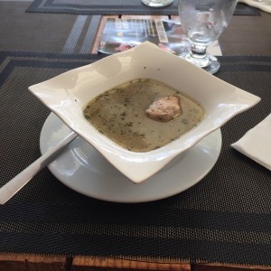sopa de pollo
