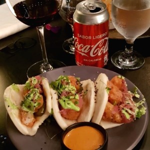ENTRADAS - BAO BUNS de CAMARON