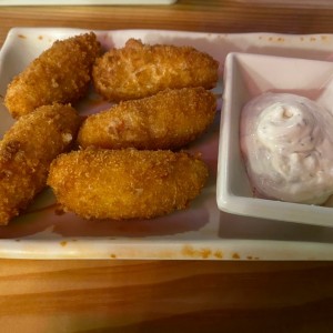 croquetas de cangrejo