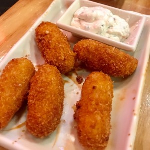 Croquetas de cangrejo