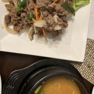 Sundubu Jjigae & Bulgogi