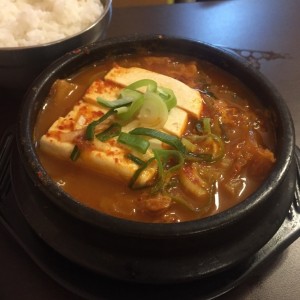 sopa de tofu
