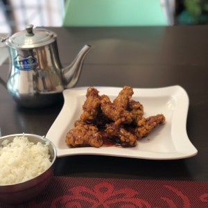 Alitas en Salsa Pucante Dulce. Deliciosas!