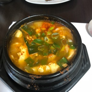 Sopa de Tofu picante