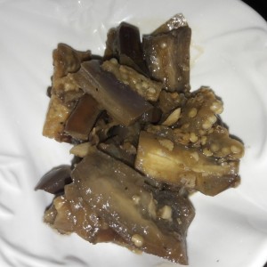 otra entrada con rico sabor - berenjenas
