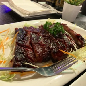 Costillas asadas
