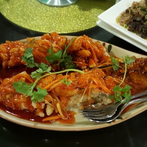 pescado a la uva