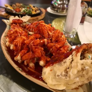 Mariscos - Pescado agridulce entero