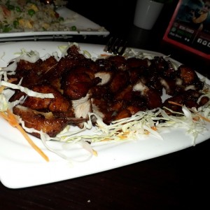 Puerco asado en salsa de miel