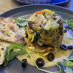 Vegetales con humus