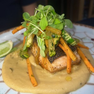 Salmone a la Piastra