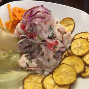 Entradas - Ceviche de pescado