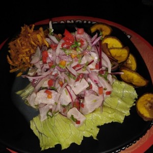 Entradas - Ceviche de pescado