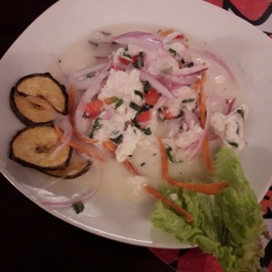 ceviche de pescado