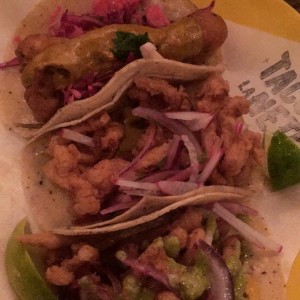 Tacos - Calamar + Pescado