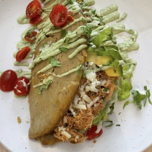 Calzone de platano