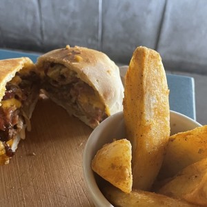 Hamburguesa de pizza