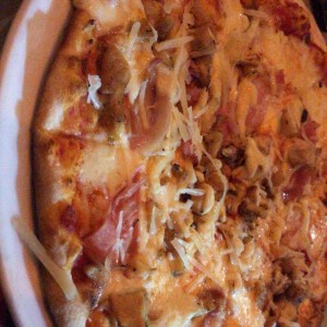 pizza de pollo