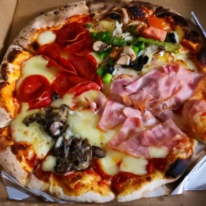 pizza 4 ingredientes (wish dish)