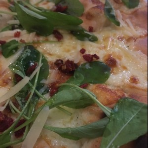 Pizza de arugula