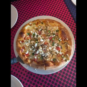 pizza de pollo