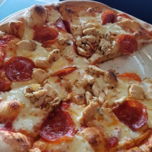 Pepperoni con pollo