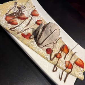 Postres - Crepe Dulce