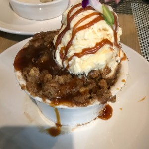 apple crumble