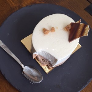 Mousse de Chocolate blanco y negro
