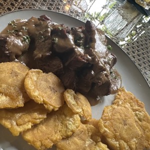 Filete a la pimienta