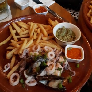 Parrillada de mariscos