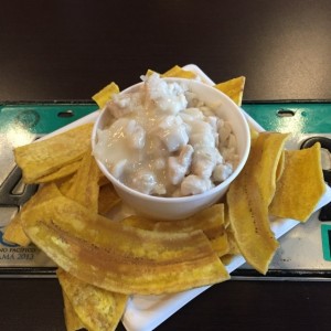 Ceviche de Corvina en salsa de coco