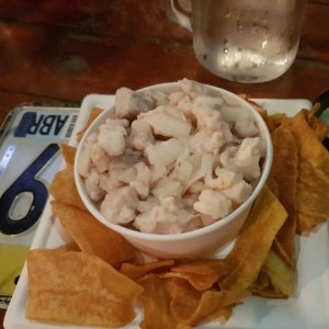 ceviche de corvina