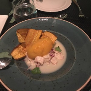 ceviche de corvina!! delicioso